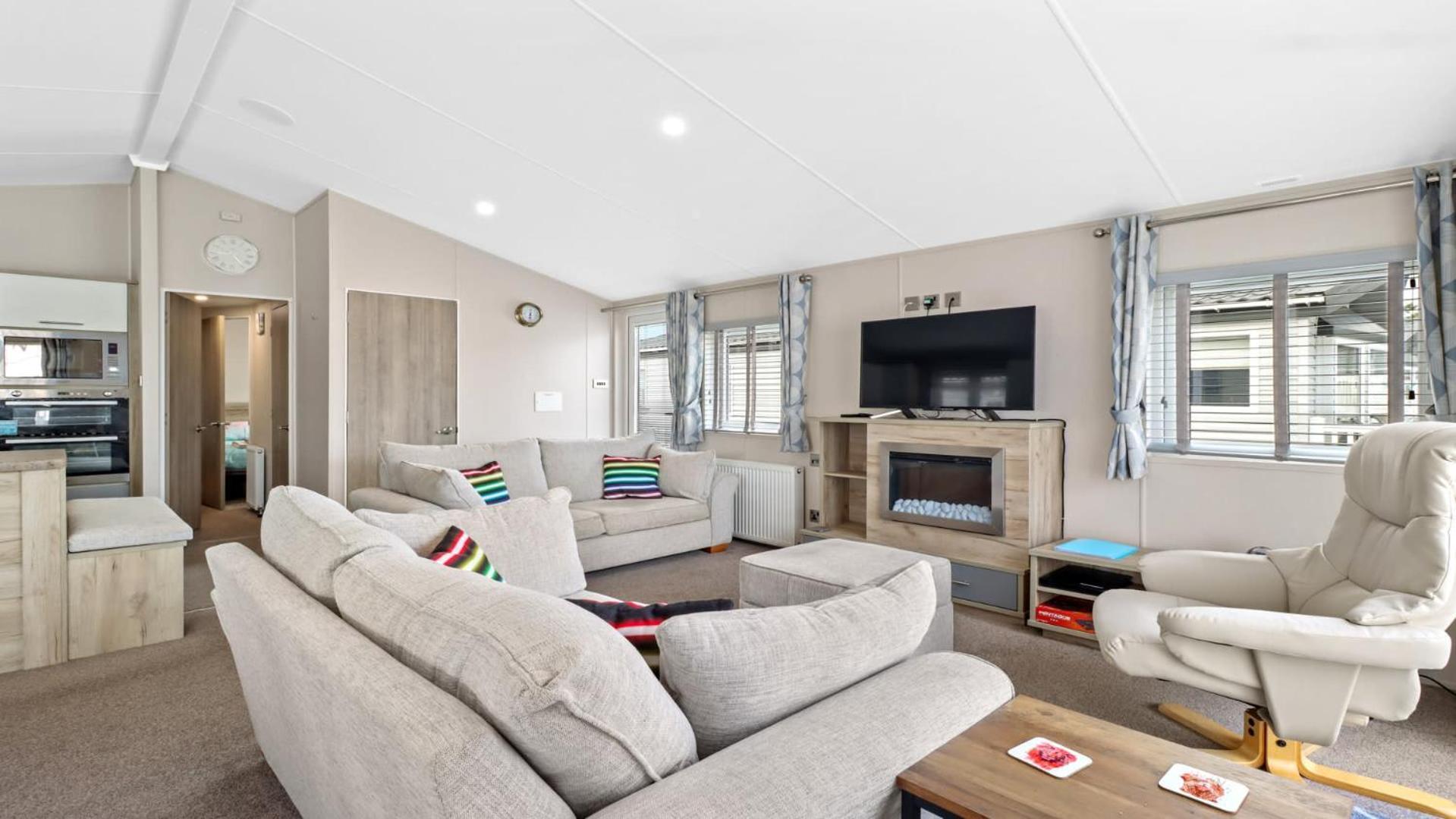 33 Beach Retreat Lodge Pevensey Bay Holiday Park Zewnętrze zdjęcie
